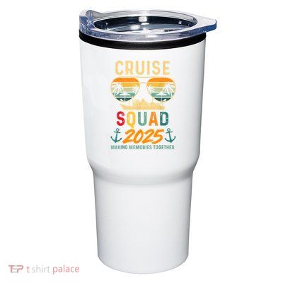 Cruise Squad 2025 Family Vacation Matching Group Summer Tumbler