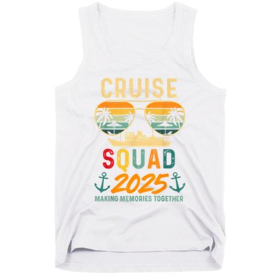 Cruise Squad 2025 Family Vacation Matching Group Summer Tank Top