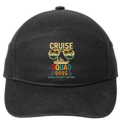 Cruise Squad 2025 Family Group Matching Summer Vacation 7-Panel Snapback Hat