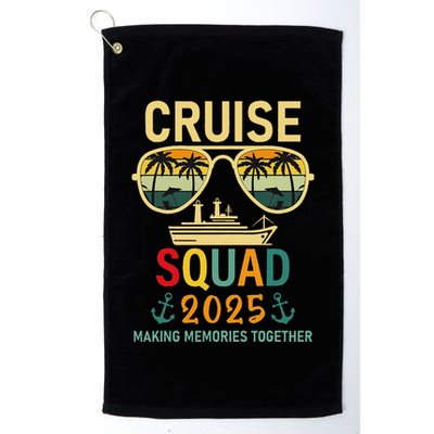 Cruise Squad 2025 Family Group Matching Summer Vacation Golf Towel