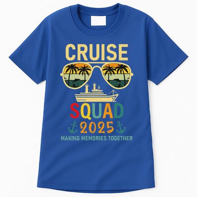 Cruise Squad 2025 Family Group Matching Summer Vacation Tall T-Shirt