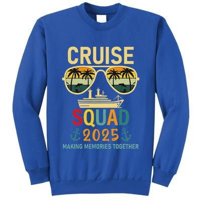 Cruise Squad 2025 Family Group Matching Summer Vacation Tall Sweatshirt