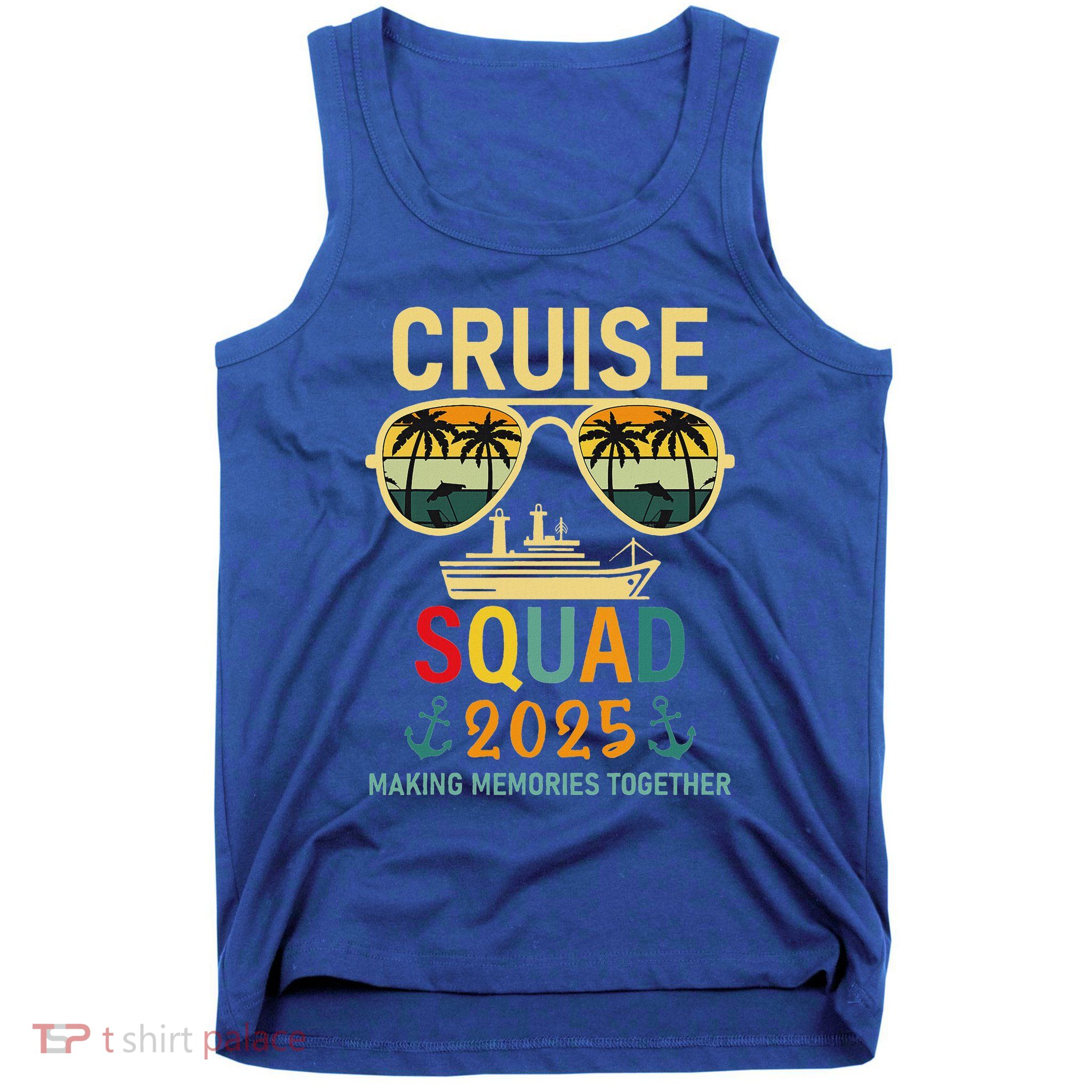 Cruise Squad 2025 Family Group Matching Summer Vacation Tank Top