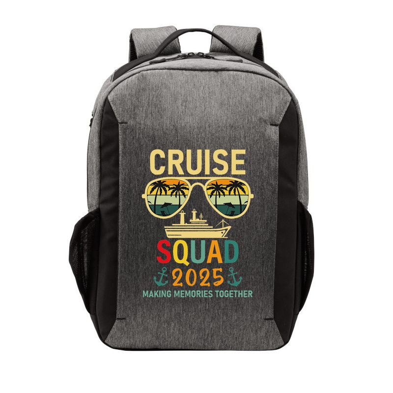 Cruise Squad 2025 Family Group Matching Summer Vacation Vector Backpack