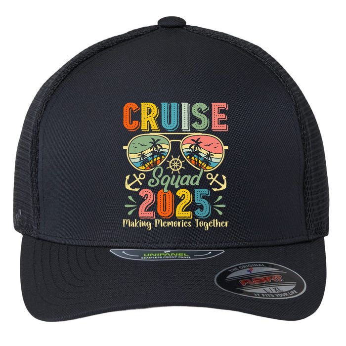 Cruise Squad 2025 Family Group Matching Summer Vacation Flexfit Unipanel Trucker Cap