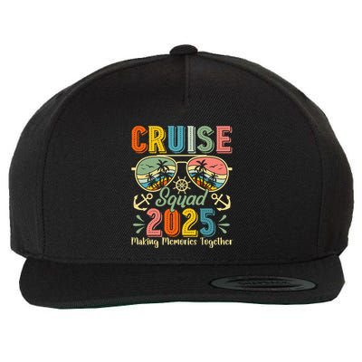 Cruise Squad 2025 Family Group Matching Summer Vacation Wool Snapback Cap