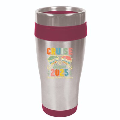 Cruise Squad 2025 Family Group Matching Summer Vacation 16oz Travel Tumbler