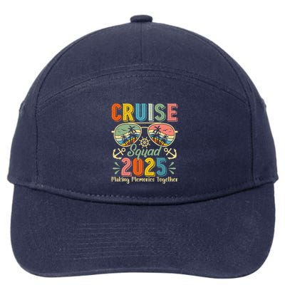 Cruise Squad 2025 Family Group Matching Summer Vacation 7-Panel Snapback Hat