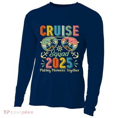 Cruise Squad 2025 Family Group Matching Summer Vacation Cooling Performance Long Sleeve Crew
