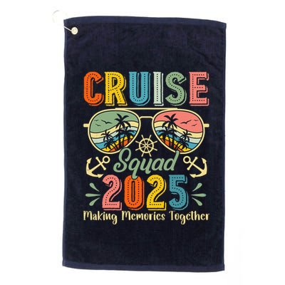 Cruise Squad 2025 Family Group Matching Summer Vacation Golf Towel