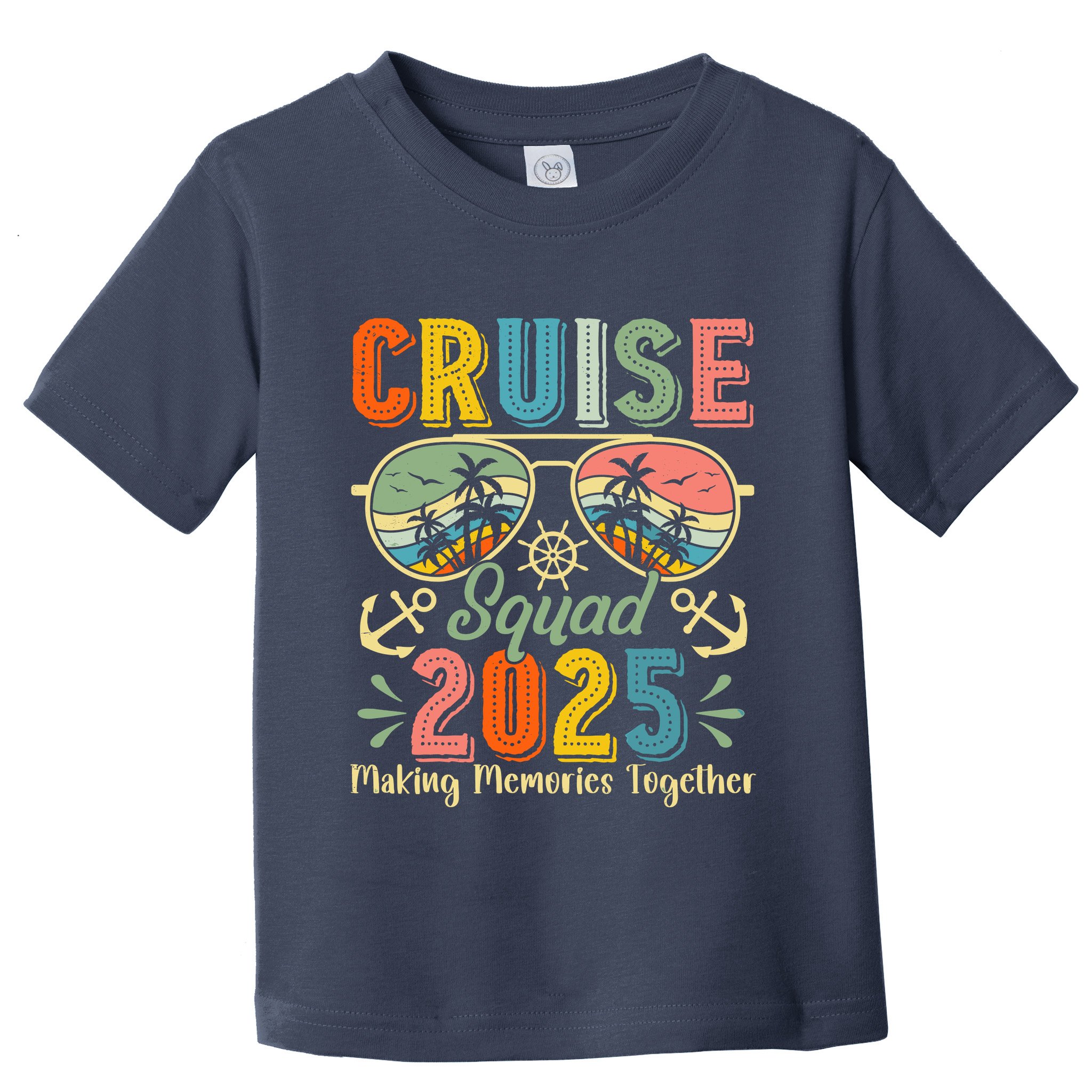 Cruise Squad 2025 Family Group Matching Summer Vacation Toddler T-Shirt