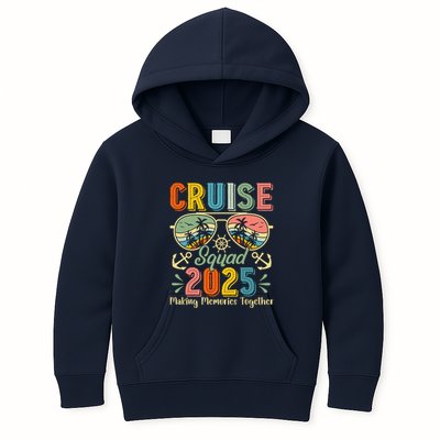 Cruise Squad 2025 Family Group Matching Summer Vacation Kids Hoodie
