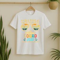 Cruise Squad 2025 Family Couple Matching Summer Vacation T-Shirt
