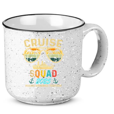 Cruise Squad 2025 Family Couple Matching Summer Vacation 15oz Campfire Ceramic Mug