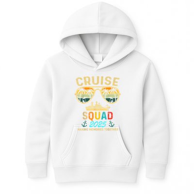 Cruise Squad 2025 Family Couple Matching Summer Vacation Kids Hoodie