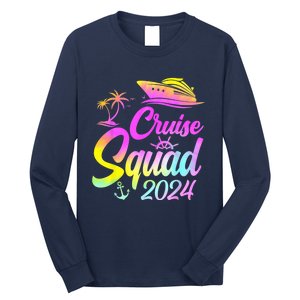 Cruise Squad 2024 Summer Vacation Matching Family Group Long Sleeve Shirt