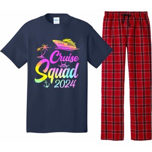 Cruise Squad 2024 Summer Vacation Matching Family Group Pajama Set