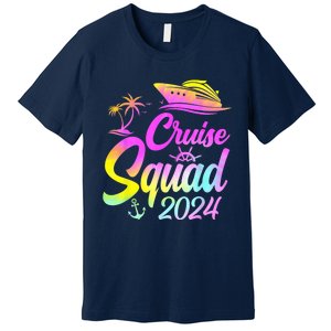 Cruise Squad 2024 Summer Vacation Matching Family Group Premium T-Shirt