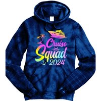 Cruise Squad 2024 Summer Vacation Matching Family Group Tie Dye Hoodie