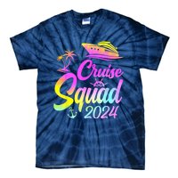 Cruise Squad 2024 Summer Vacation Matching Family Group Tie-Dye T-Shirt