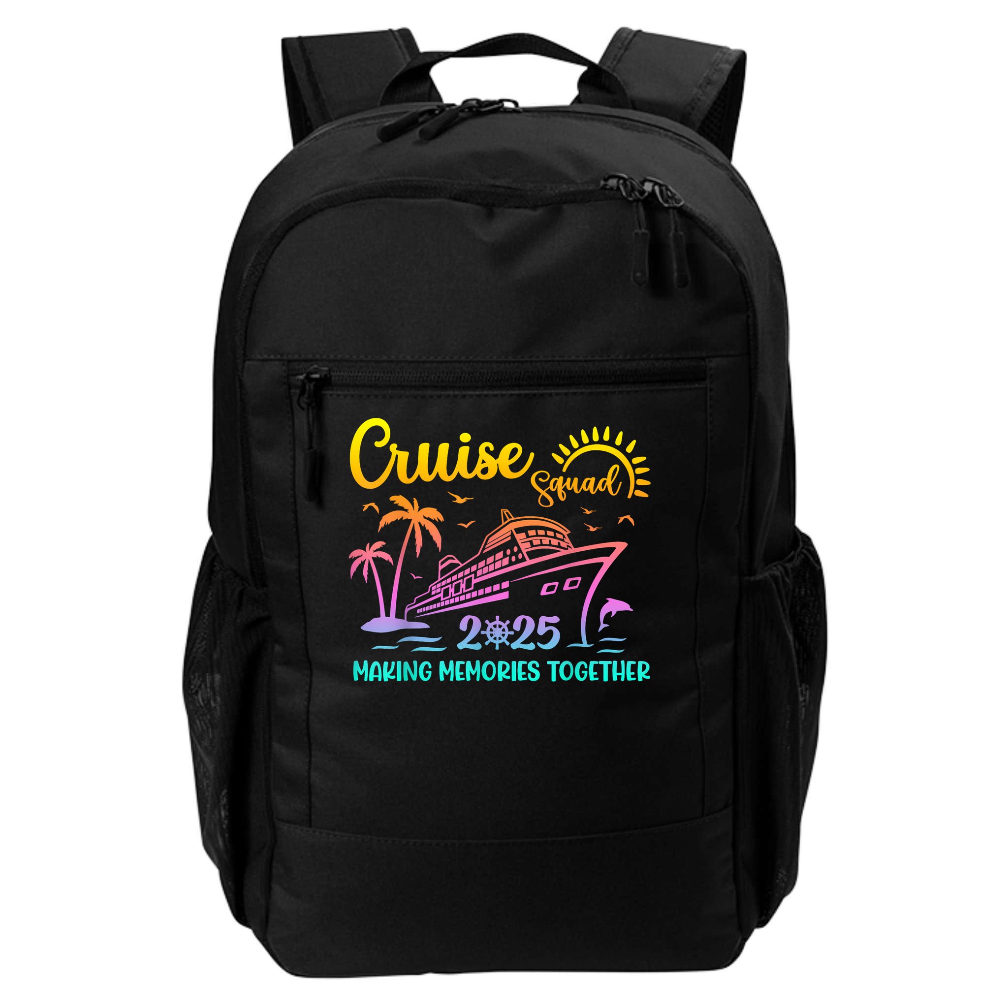 Cruise Squad 2025 Family Friends Vacation Matching Group Backpack