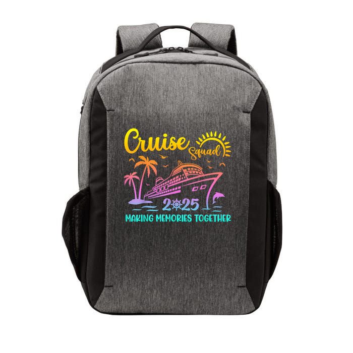 Cruise Squad 2025 Family Friends Vacation Matching Group Vector Backpack