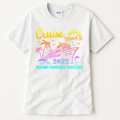 Cruise Squad 2025 Family Friends Vacation Matching Group Tall T-Shirt