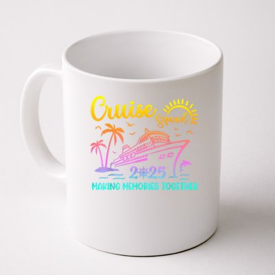 Cruise Squad 2025 Family Friends Vacation Matching Group Mug