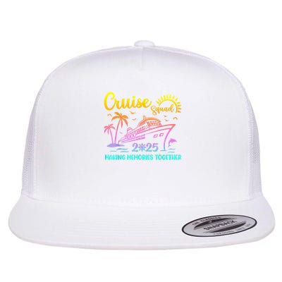 Cruise Squad 2025 Family Friends Vacation Matching Group Flatbill Hat