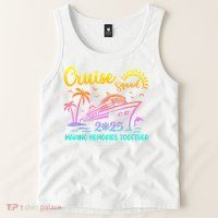 Cruise Squad 2025 Family Friends Vacation Matching Group Tank Top