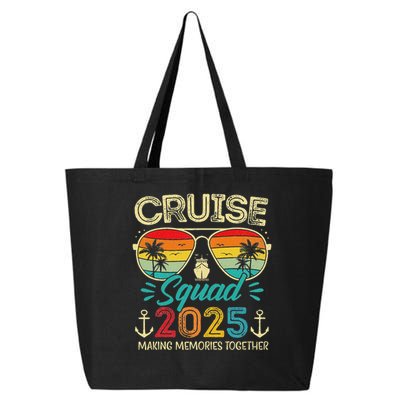 Cruise Squad 2025 Family Group Matching Vacation 25L Jumbo Tote