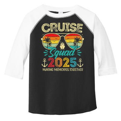 Cruise Squad 2025 Family Group Matching Vacation Toddler Fine Jersey T-Shirt