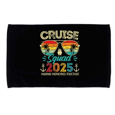 Cruise Squad 2025 Family Group Matching Vacation Microfiber Hand Towel