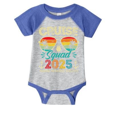 Cruise Squad 2025 Family Group Matching Vacation Infant Baby Jersey Bodysuit