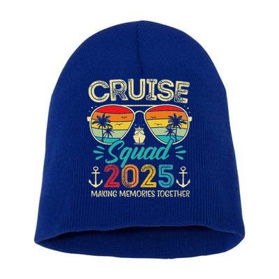 Cruise Squad 2025 Family Group Matching Vacation Short Acrylic Beanie