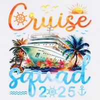 Cruise Squad 2025 Family Group Matching Cruising Vacation Bucket Hat