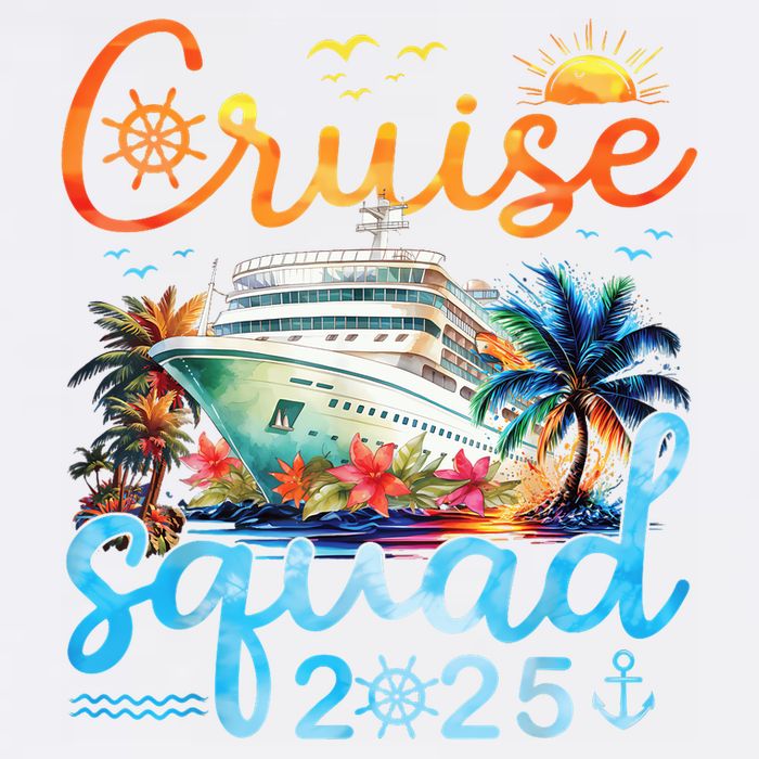 Cruise Squad 2025 Family Group Matching Cruising Vacation Bucket Hat