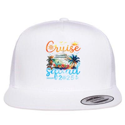Cruise Squad 2025 Family Group Matching Cruising Vacation Flatbill Hat