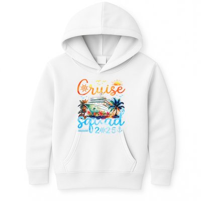 Cruise Squad 2025 Family Group Matching Cruising Vacation Kids Hoodie