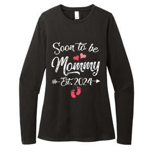 Coming Soon 2024 Soon To Be Mommy 2024 Womens CVC Long Sleeve Shirt