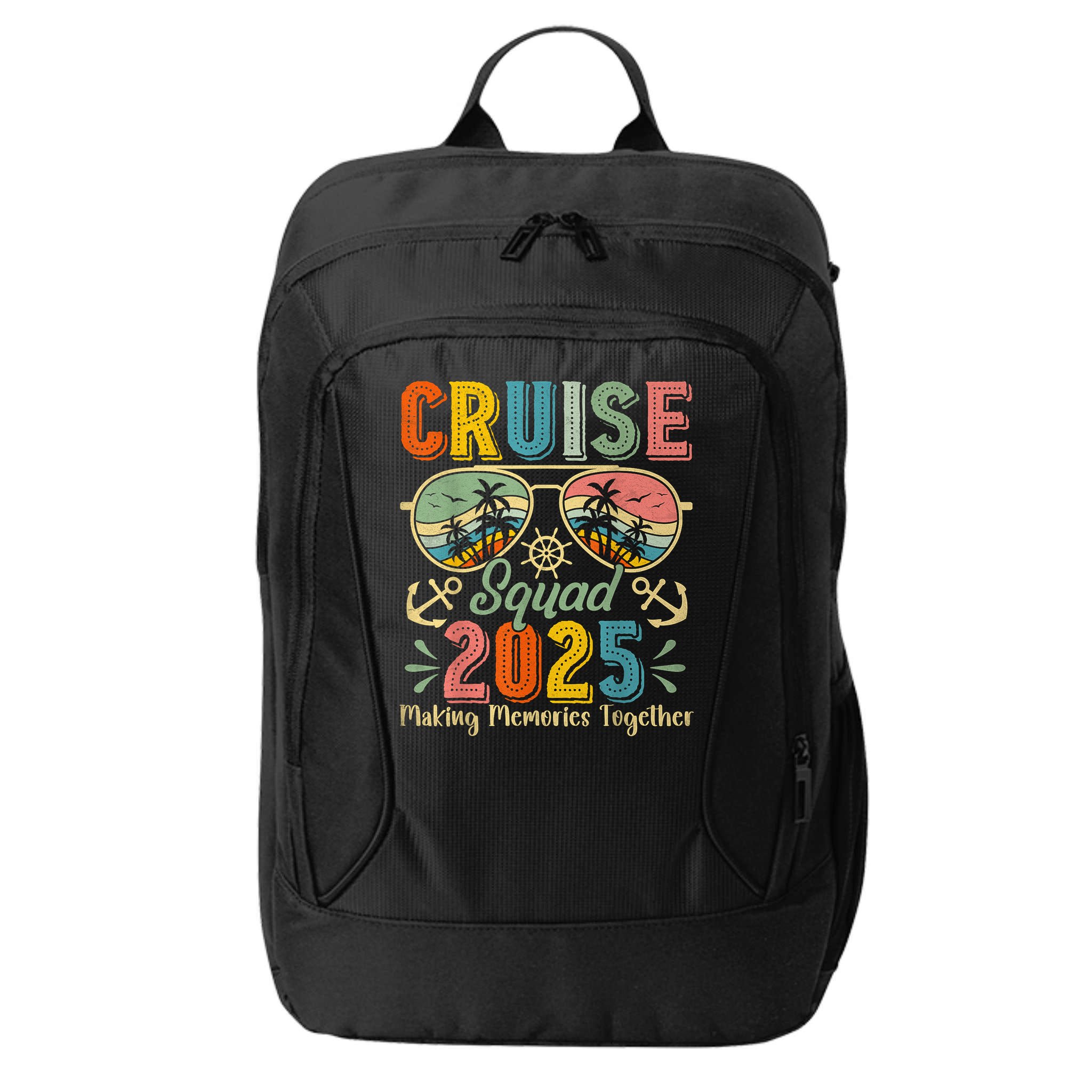 Cruise Squad 2025 Family Group Matching Summer Vacation City Backpack