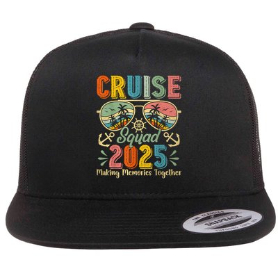 Cruise Squad 2025 Family Group Matching Summer Vacation Flatbill Hat