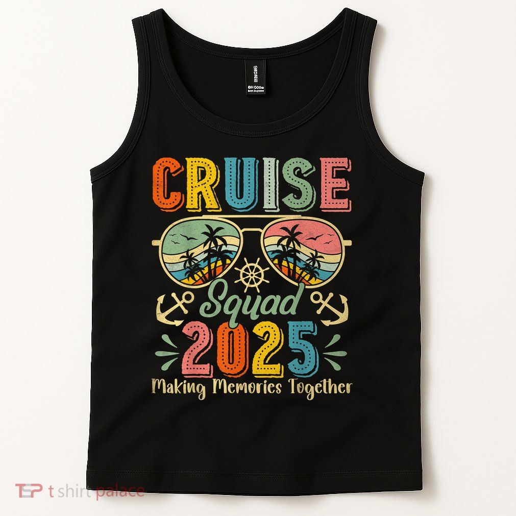 Cruise Squad 2025 Family Group Matching Summer Vacation Tank Top