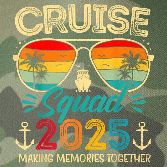 Cruise Squad 2025 Family Group Matching Summer Vacation Legacy Tie Dye Trucker Hat