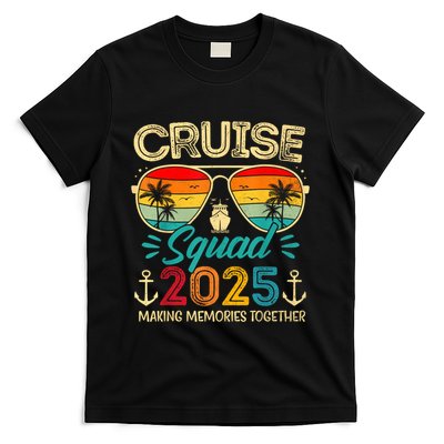 Cruise Squad 2025 Family Group Matching Summer Vacation T-Shirt