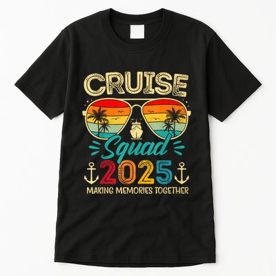 Cruise Squad 2025 Family Group Matching Summer Vacation Tall T-Shirt