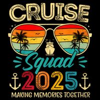 Cruise Squad 2025 Family Group Matching Summer Vacation Sustainable Bucket Hat