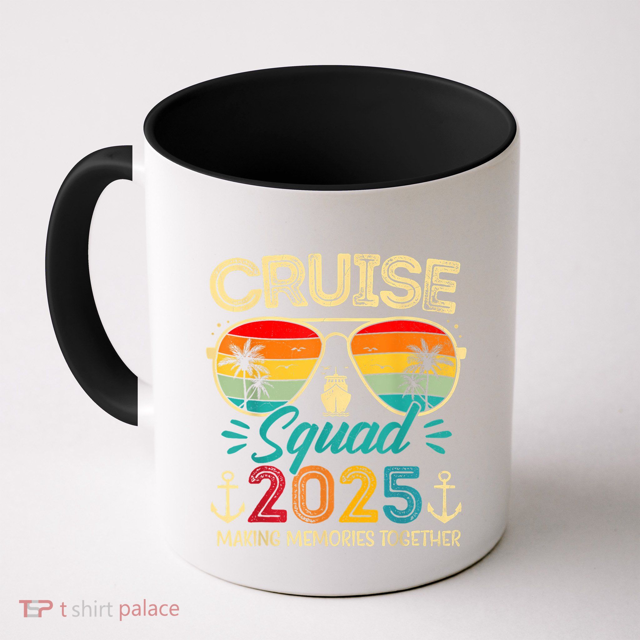 Cruise Squad 2025 Family Group Matching Summer Vacation Mug