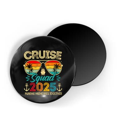 Cruise Squad 2025 Family Group Matching Summer Vacation Magnet