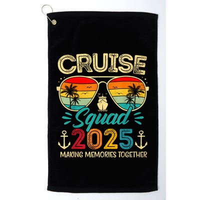 Cruise Squad 2025 Family Group Matching Summer Vacation Golf Towel